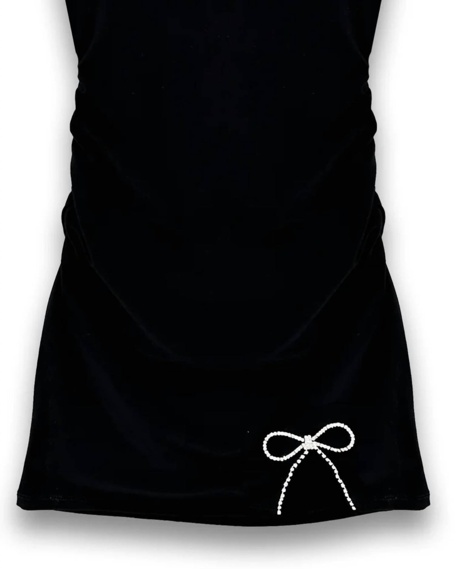 Katie J Nyc - Junior Ruby Rhinestone Dress
