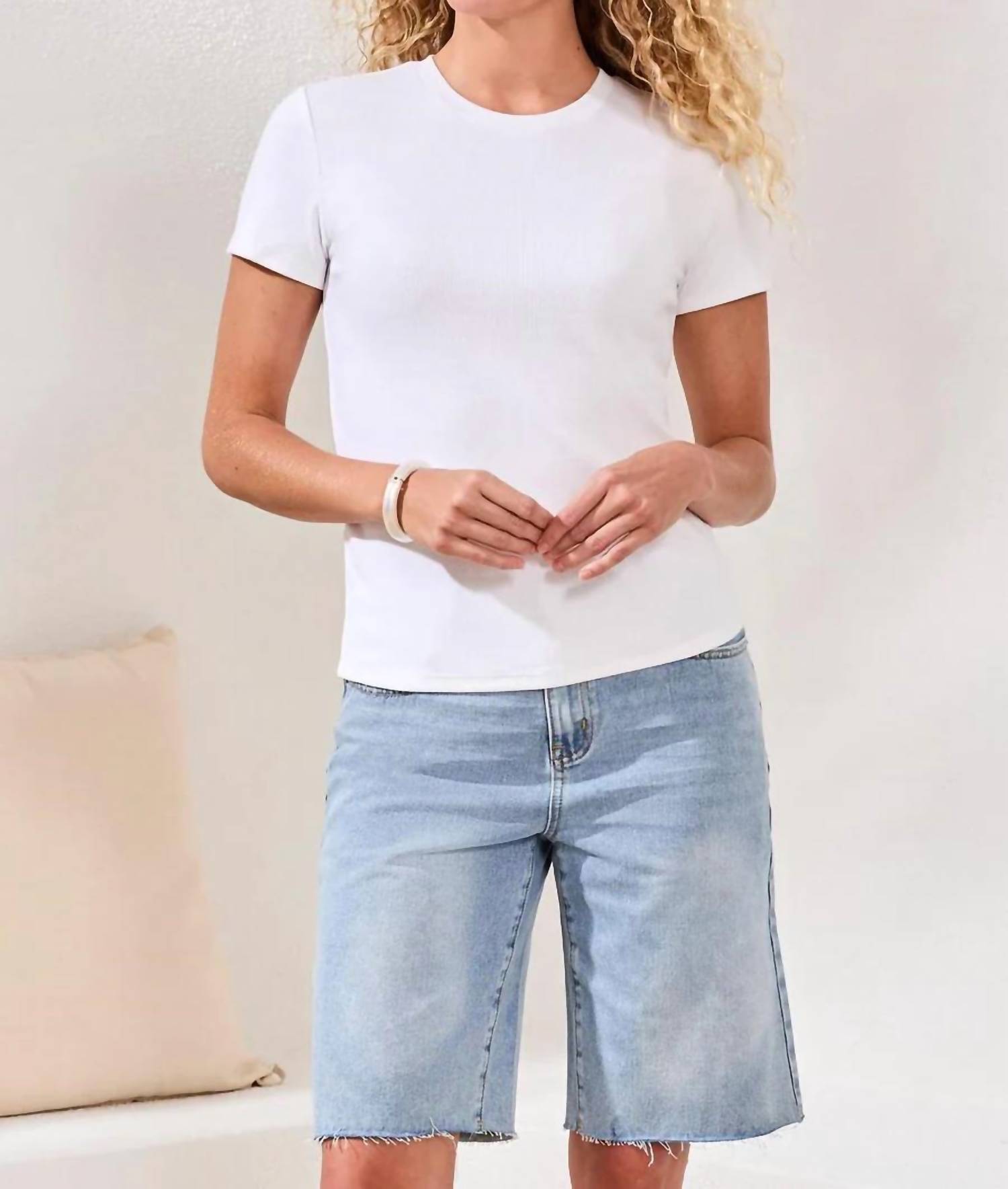 Tribal - Fitted Stretch Crew Tshirt