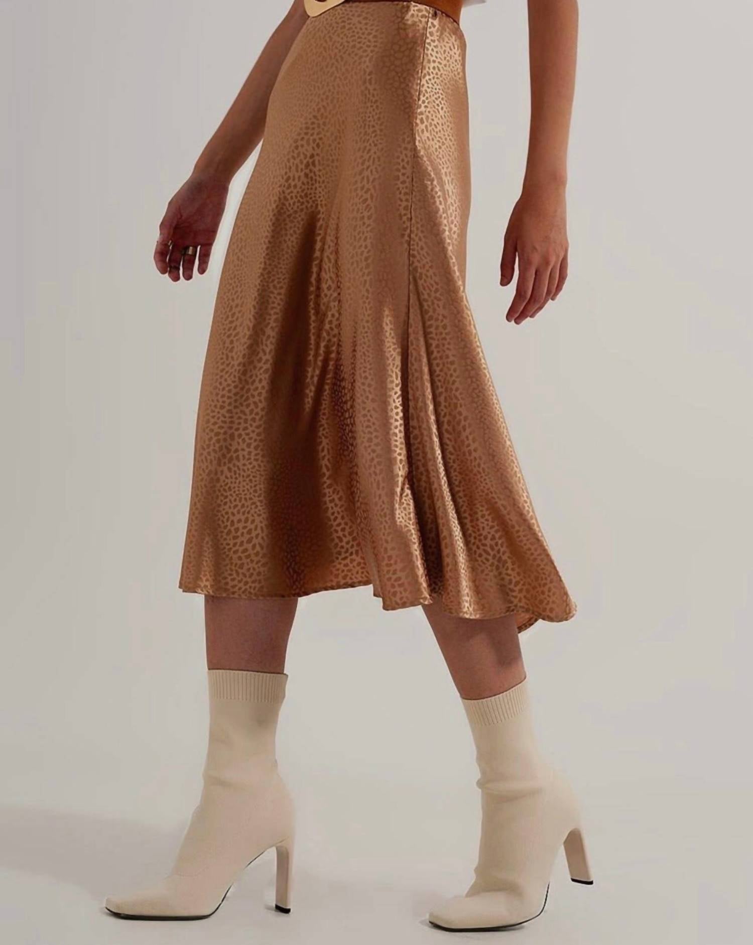 Q2 - Allison Abstract Midi Skirt