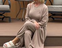 Sweetkama - The Weekday Reset-Cozy Luxe Knit Lounge Set