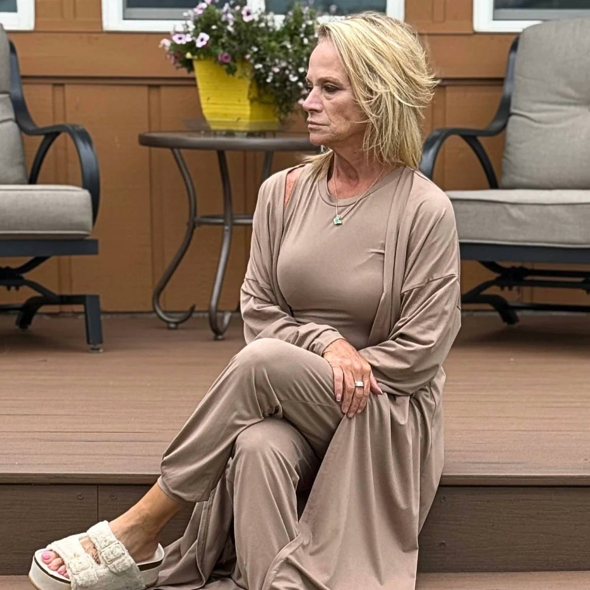 Sweetkama - The Weekday Reset-Cozy Luxe Knit Lounge Set