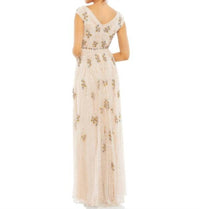 Mac Duggal - Cap Sleeve Embellished Dress