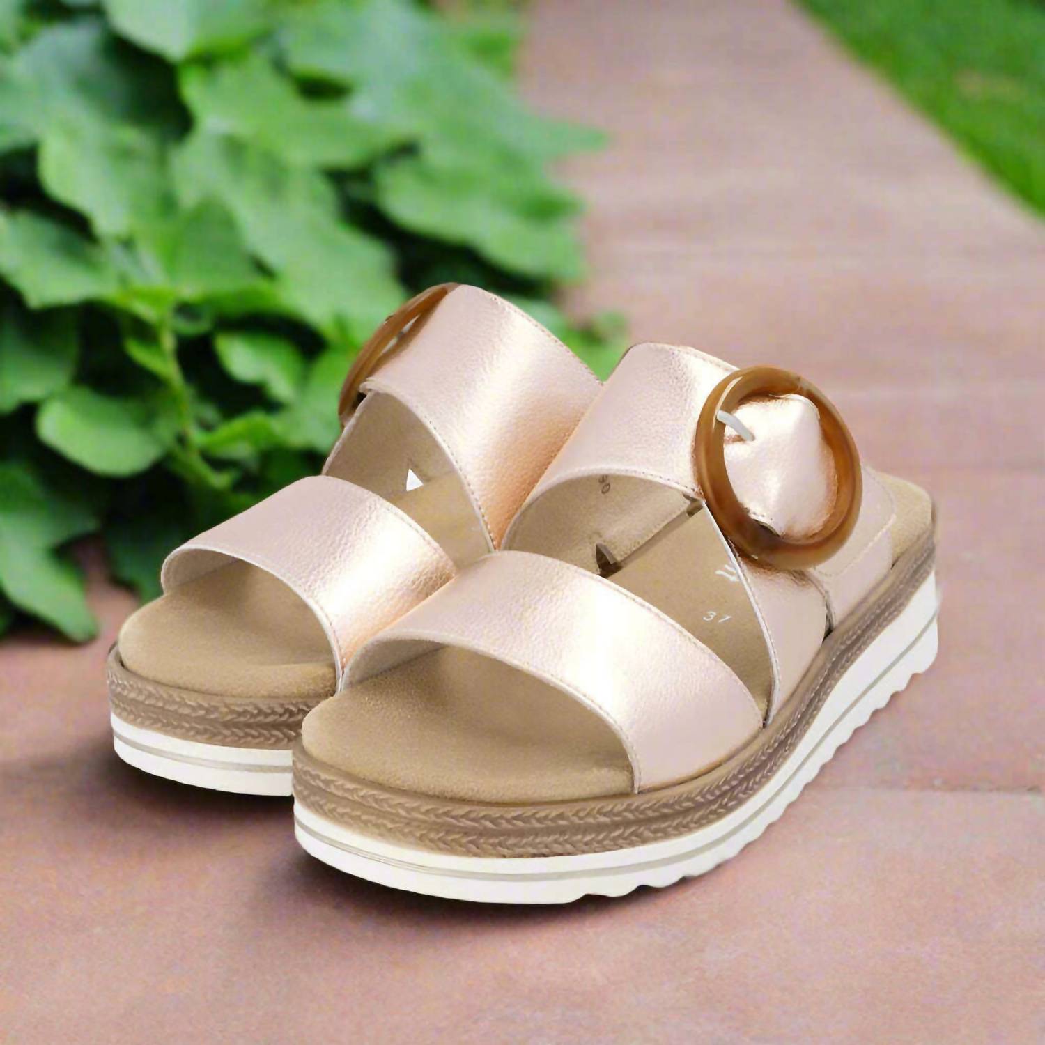 Remonte Women's Slip On Mule Sandals in light pink - women's sandal - view 7