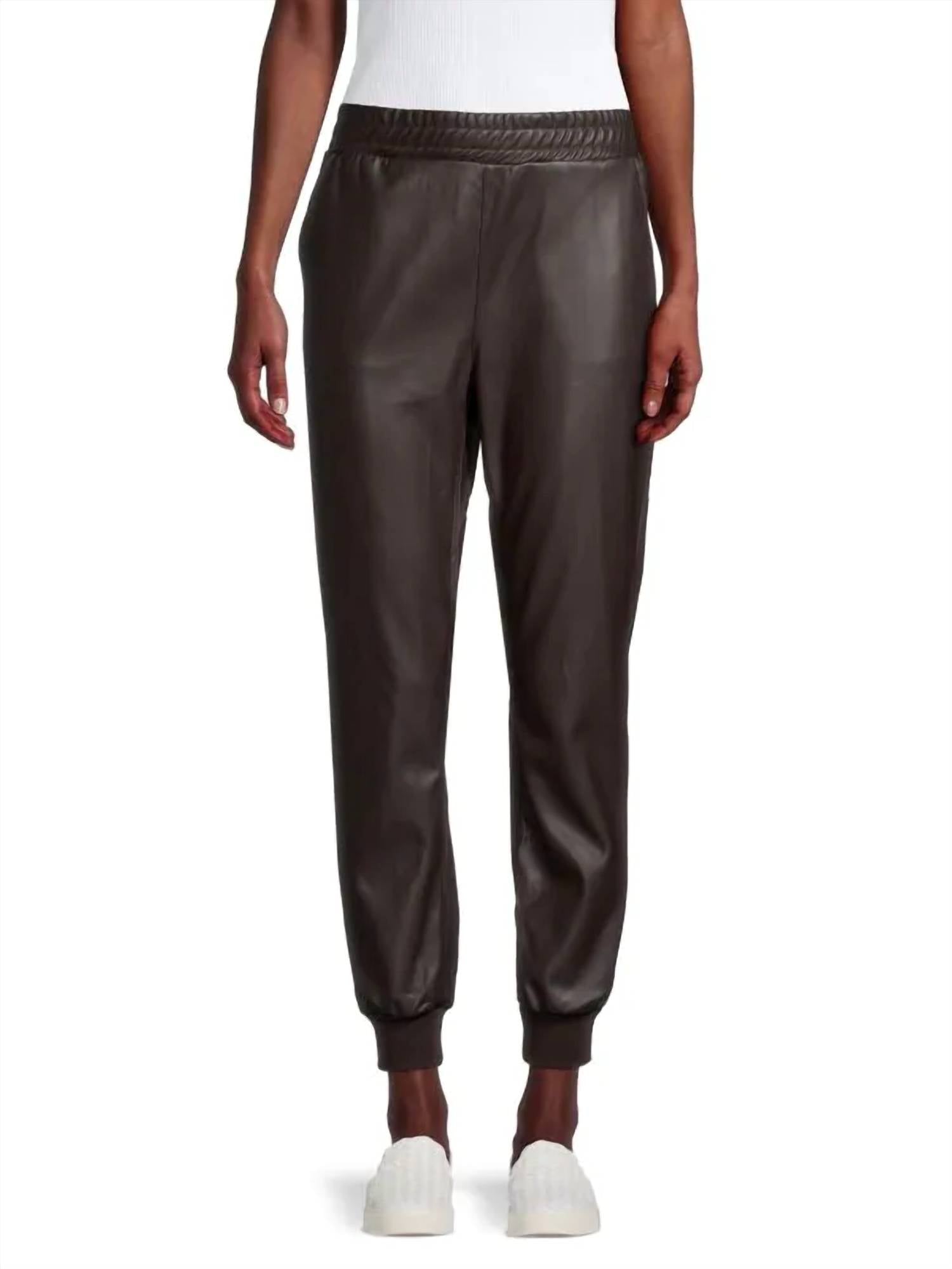Rd Style - Bella Vegan Leather Jogger