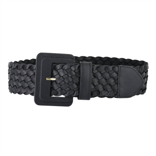 Most Wanted - Women's Wide Woven Leather Belt