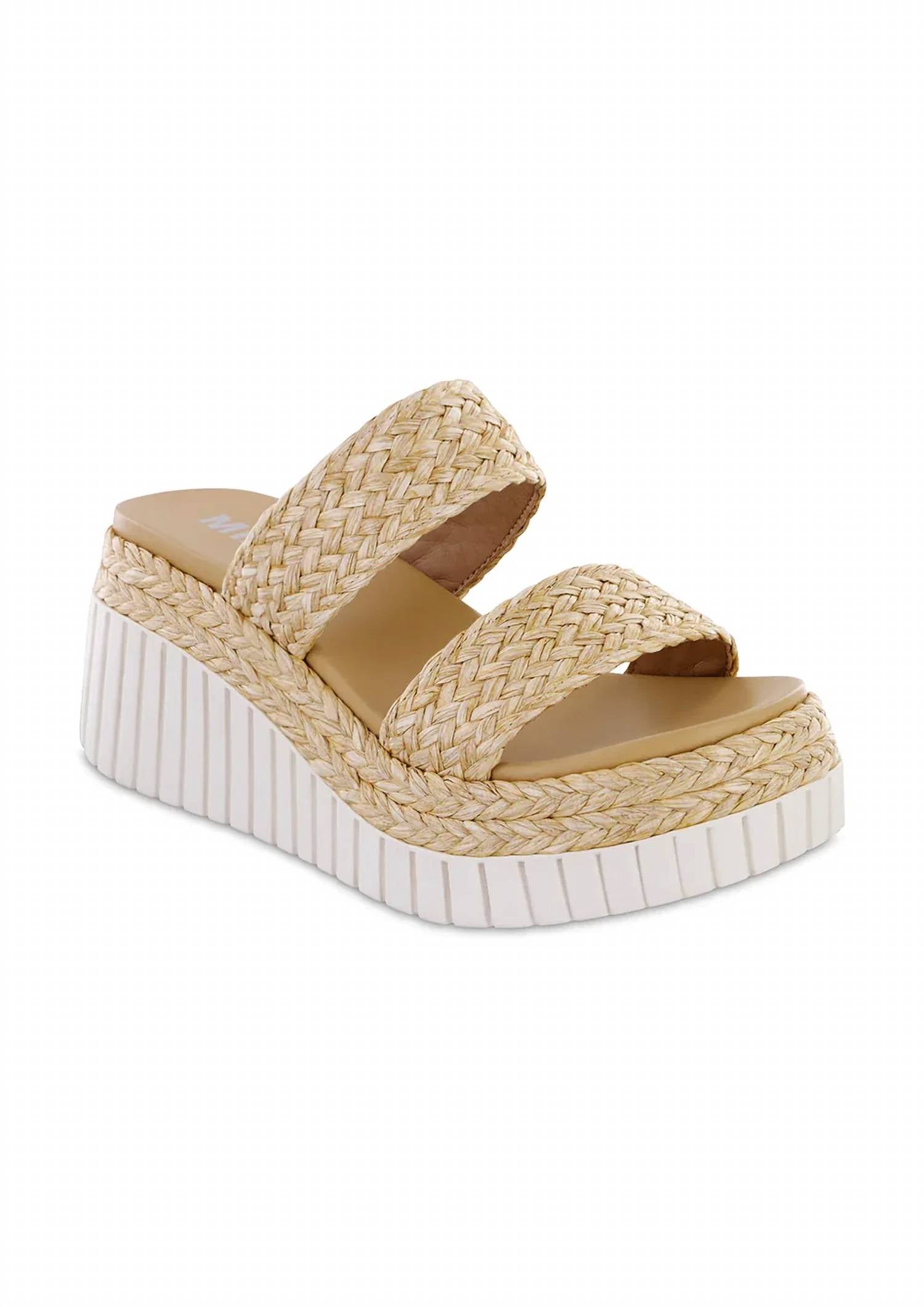 Mia Shoes - Women's Platform Slip On Sandals