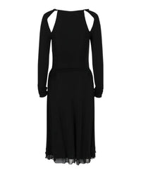 Salvatore Ferragamo - Cut-Out Detailed Midi Dress