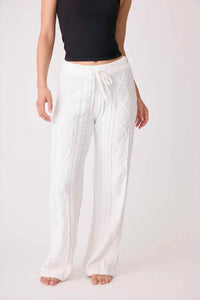 Pj Salvage - Chenille Cable Lounge Pant