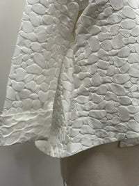 Ic Collection - Jacquard High-low Asymmetric Jacket