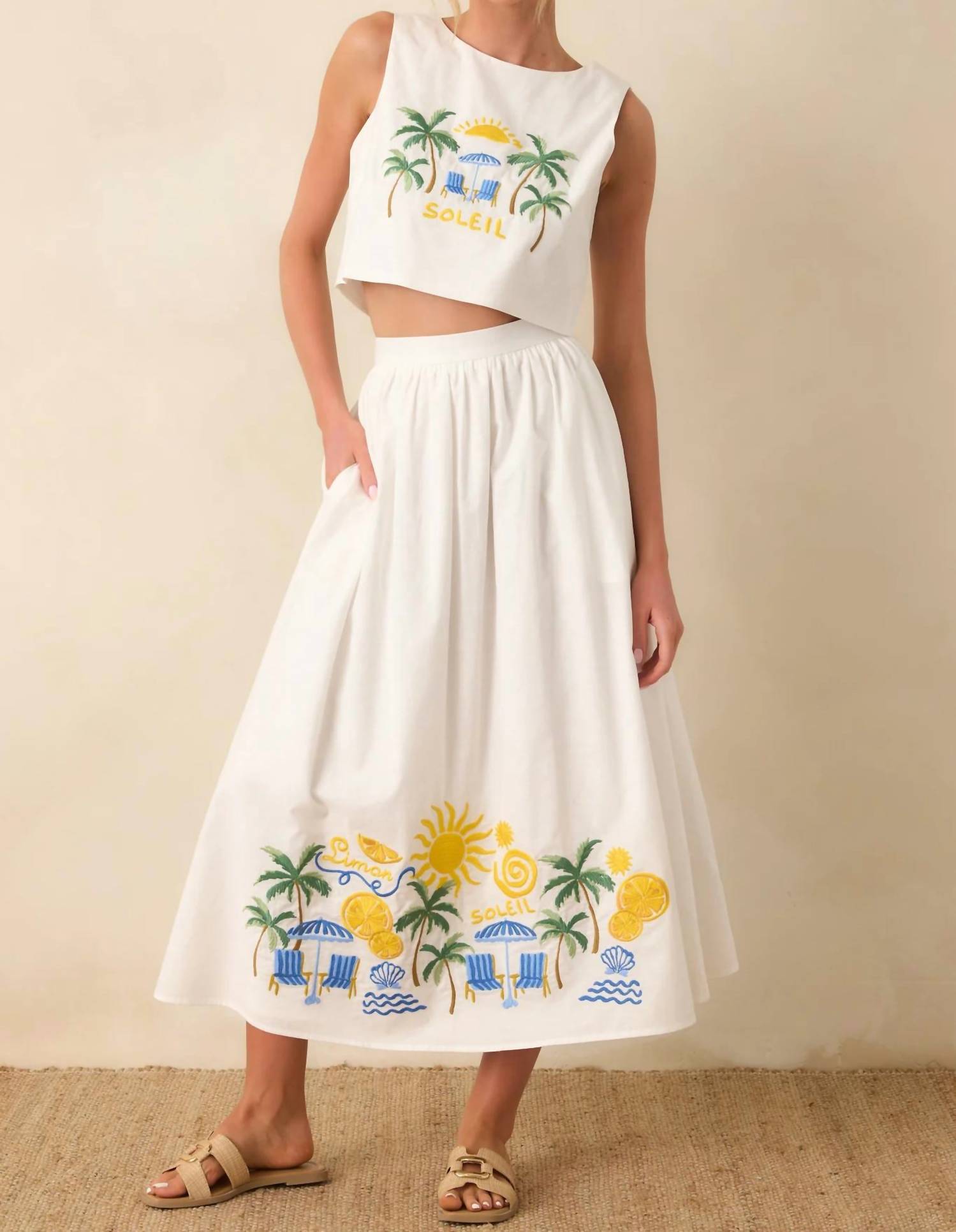 Prosperina - Paradena Midi Skirt