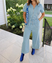 Mable - Baby Denim Jumpsuit
