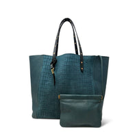 Kempton & Co. - Women's Croco Tote