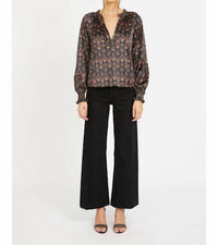 Caballero - Vickie Long Sleeve V-neck Top