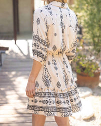 Voy - Desert Bloom Shirt Dress