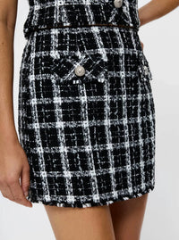 French Connection - Tweed Mini Skirt