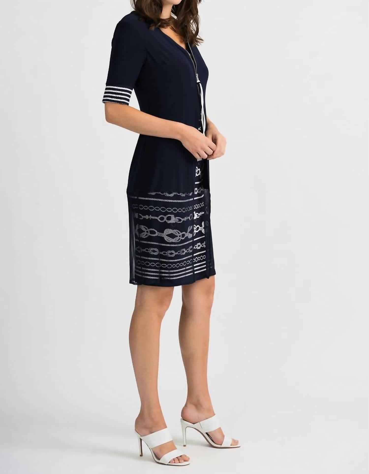 ZIP DETAIL DRESS