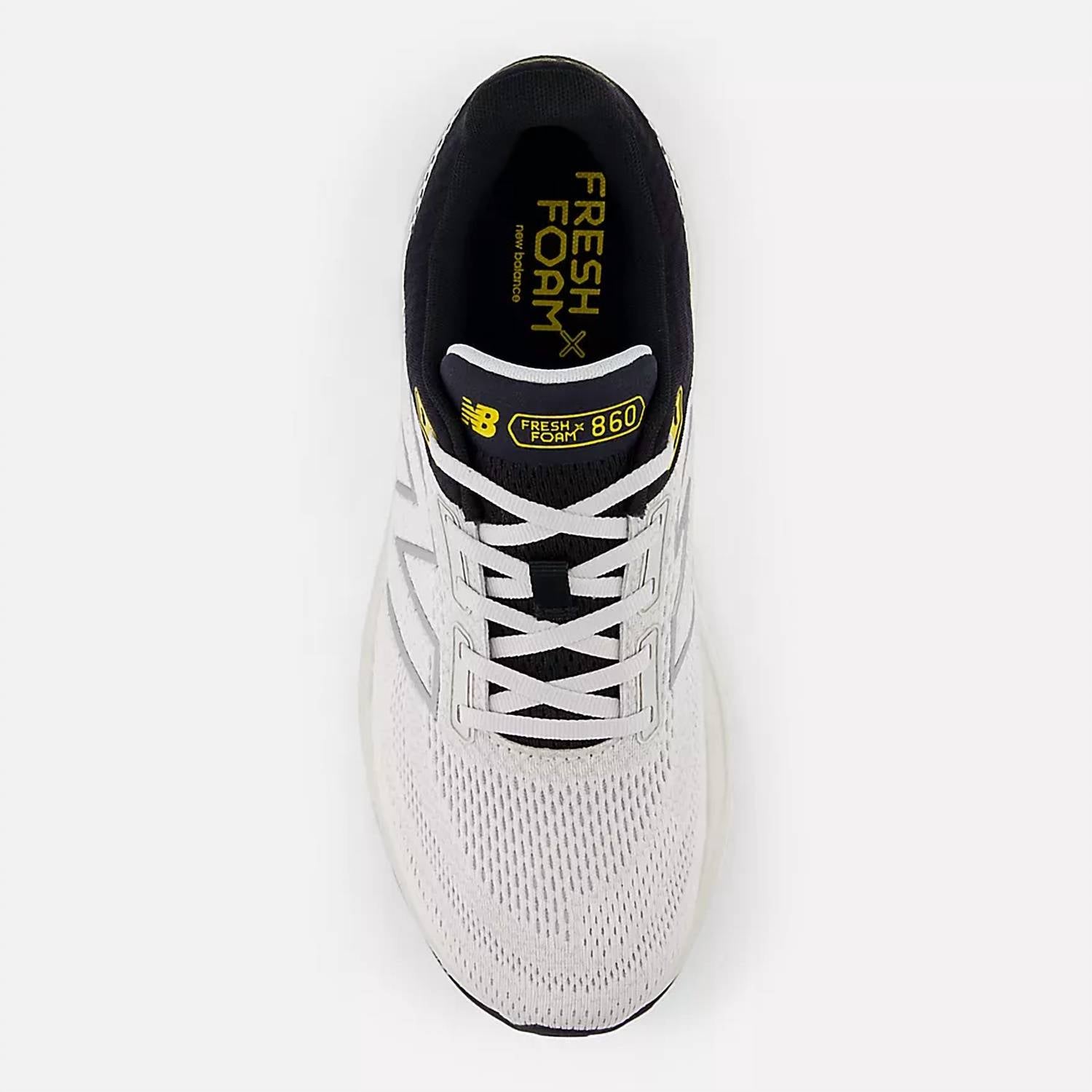 New Balance Men's Fresh Foam X 860v14 Running Shoes in grey matter black ginger lemon - men's shoe - view 4