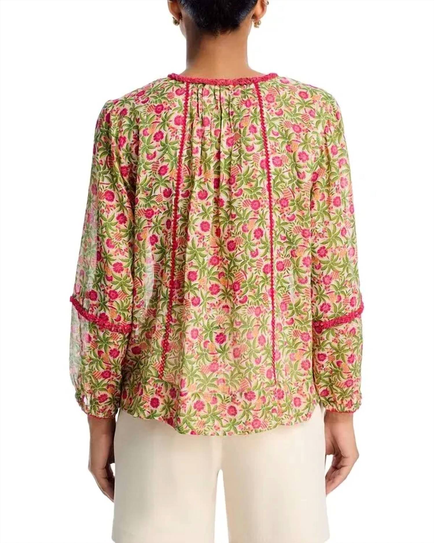 Poupette St Barth - Lara Printed Top