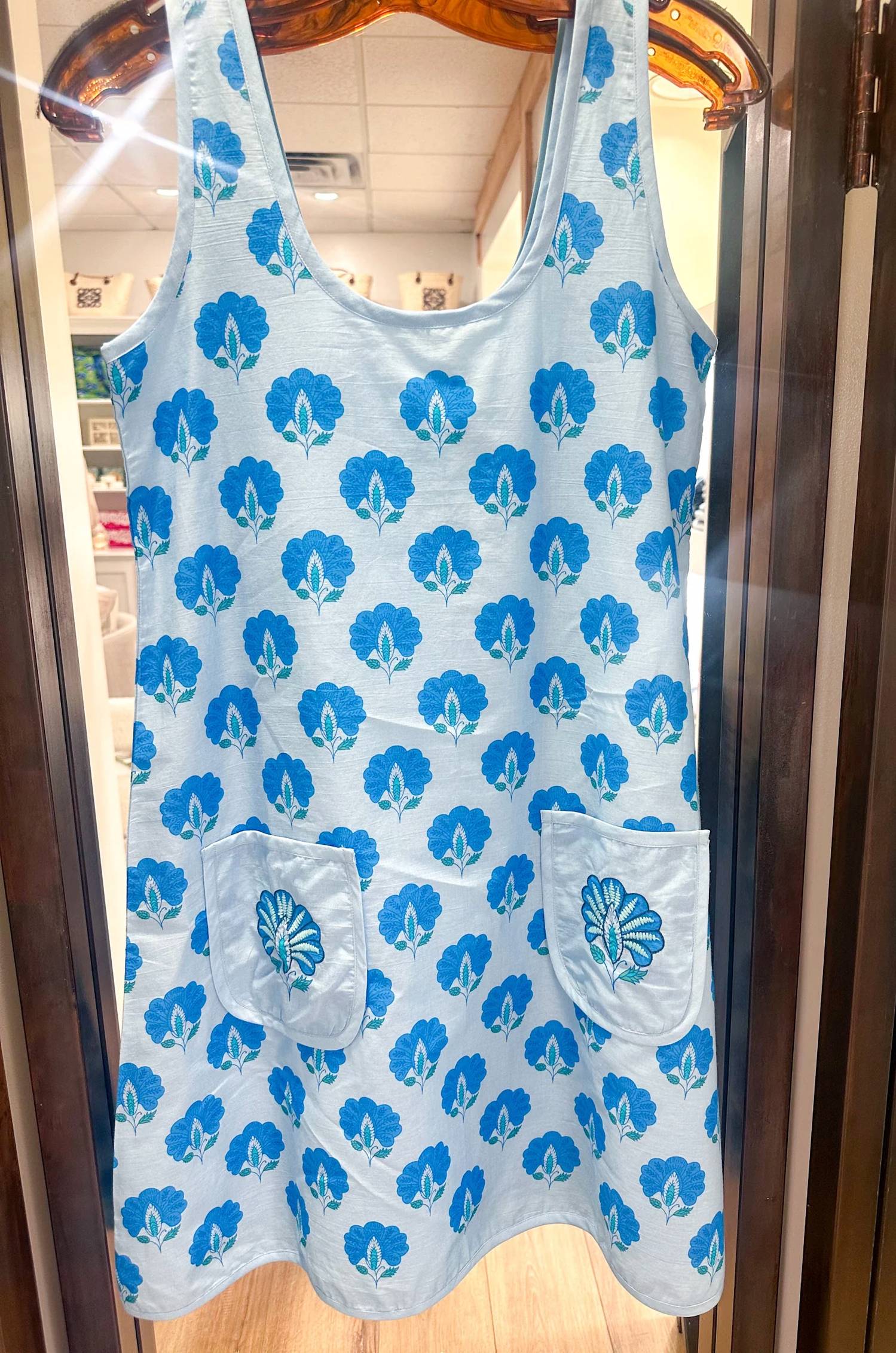 Bindu - Women's Atlas Mini Shift Dress