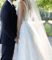 Morilee - Suzanne Diamante And Crystal Gown