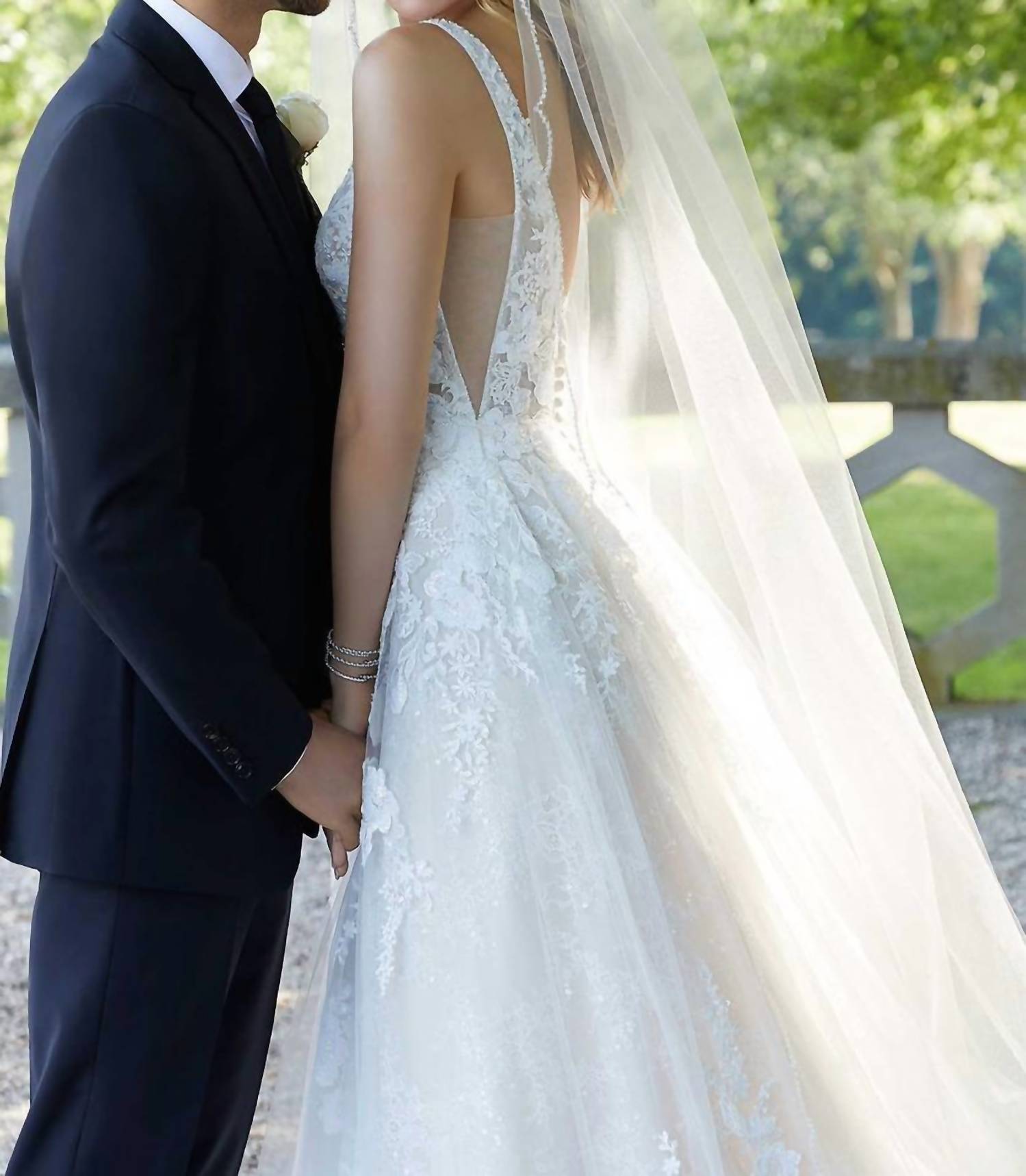 Morilee - Suzanne Diamante And Crystal Gown