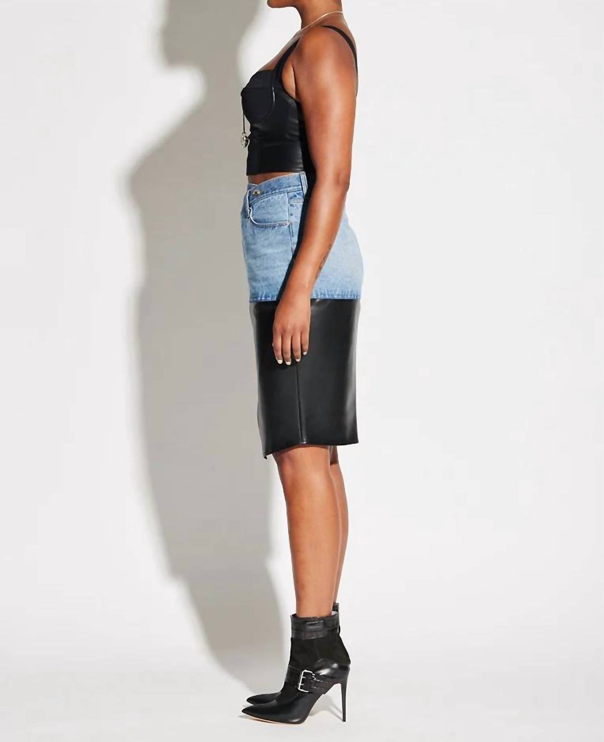 Circular Path - Combo Mini Skirt