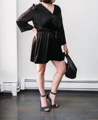 Withblack - SATIN ROMPER