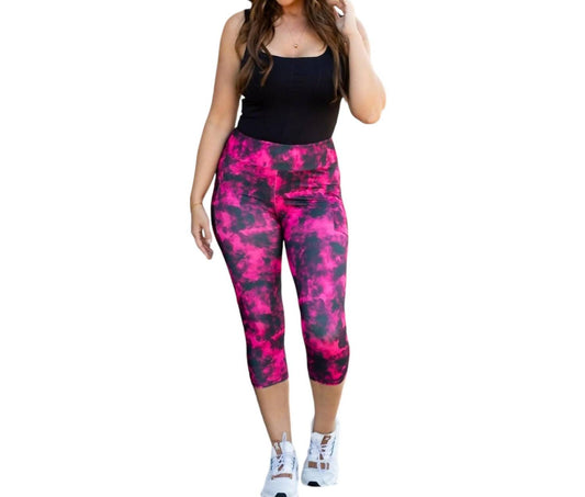 Julia Rose - Capri Leggings With Pockets