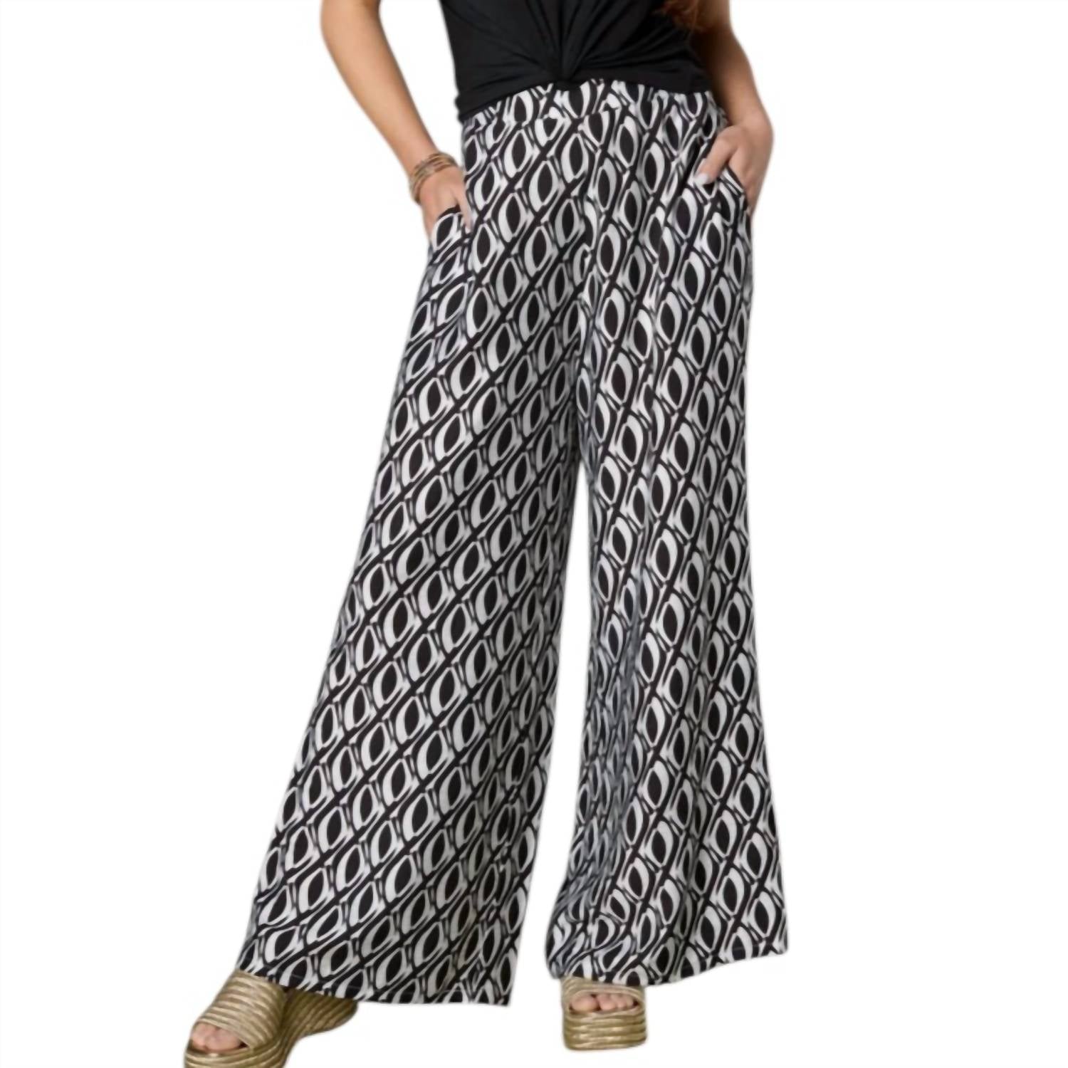Coco + Carmen - Dinara Flowy Pant with Cinched Waist