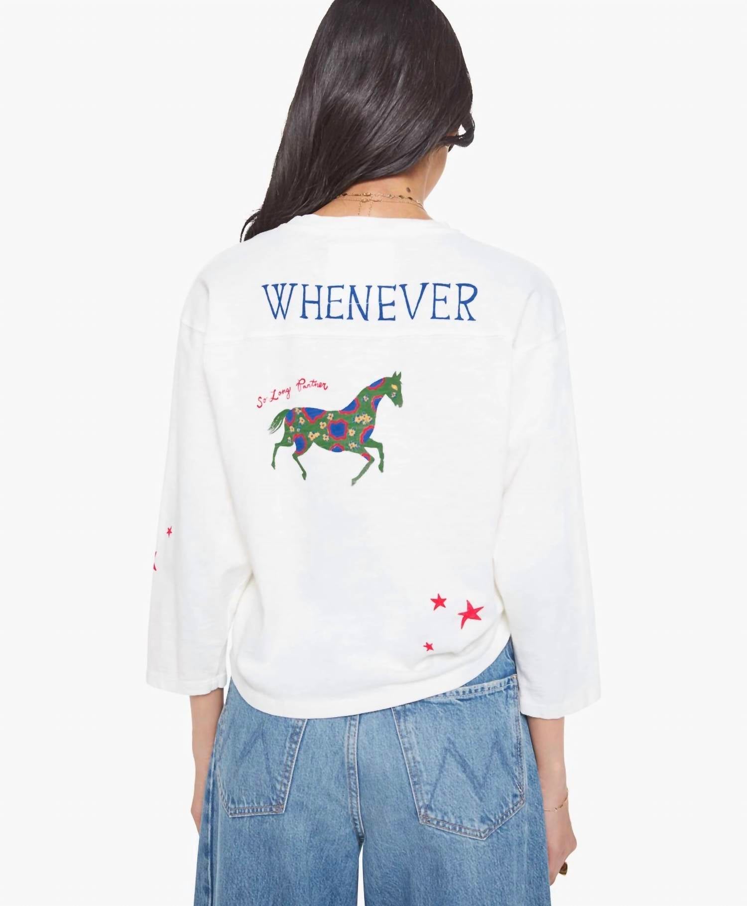Mother - The Footballer Crewneck Tee