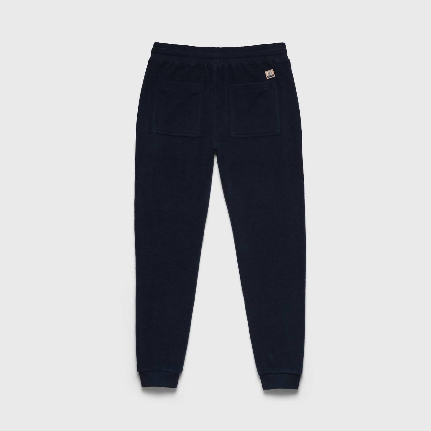 Surfside Supply Men's Jack Fuzzy Fleece Jogger in navy blazer - men's pants