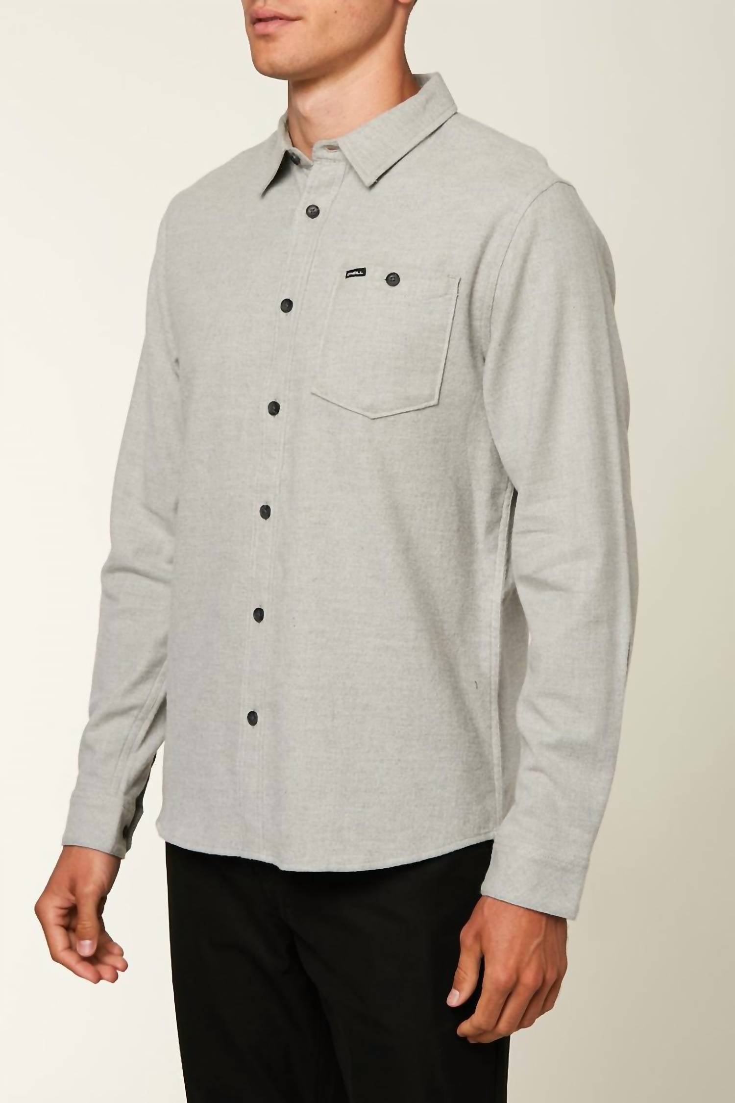 O'Neill - Redmond Solid Stretch Flannel Shirt