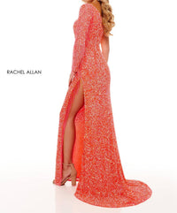 Rachel Allan - Long Sleeve Maxi Dress