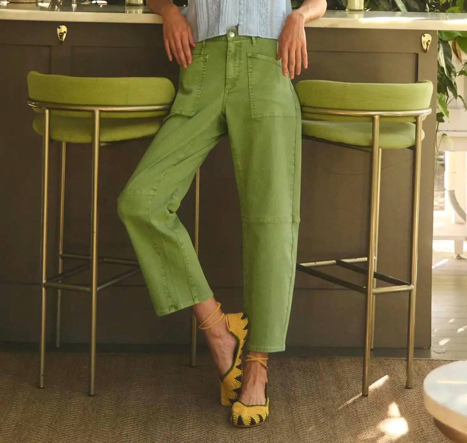 Hunter Bell - Mallory Barrel Jeans