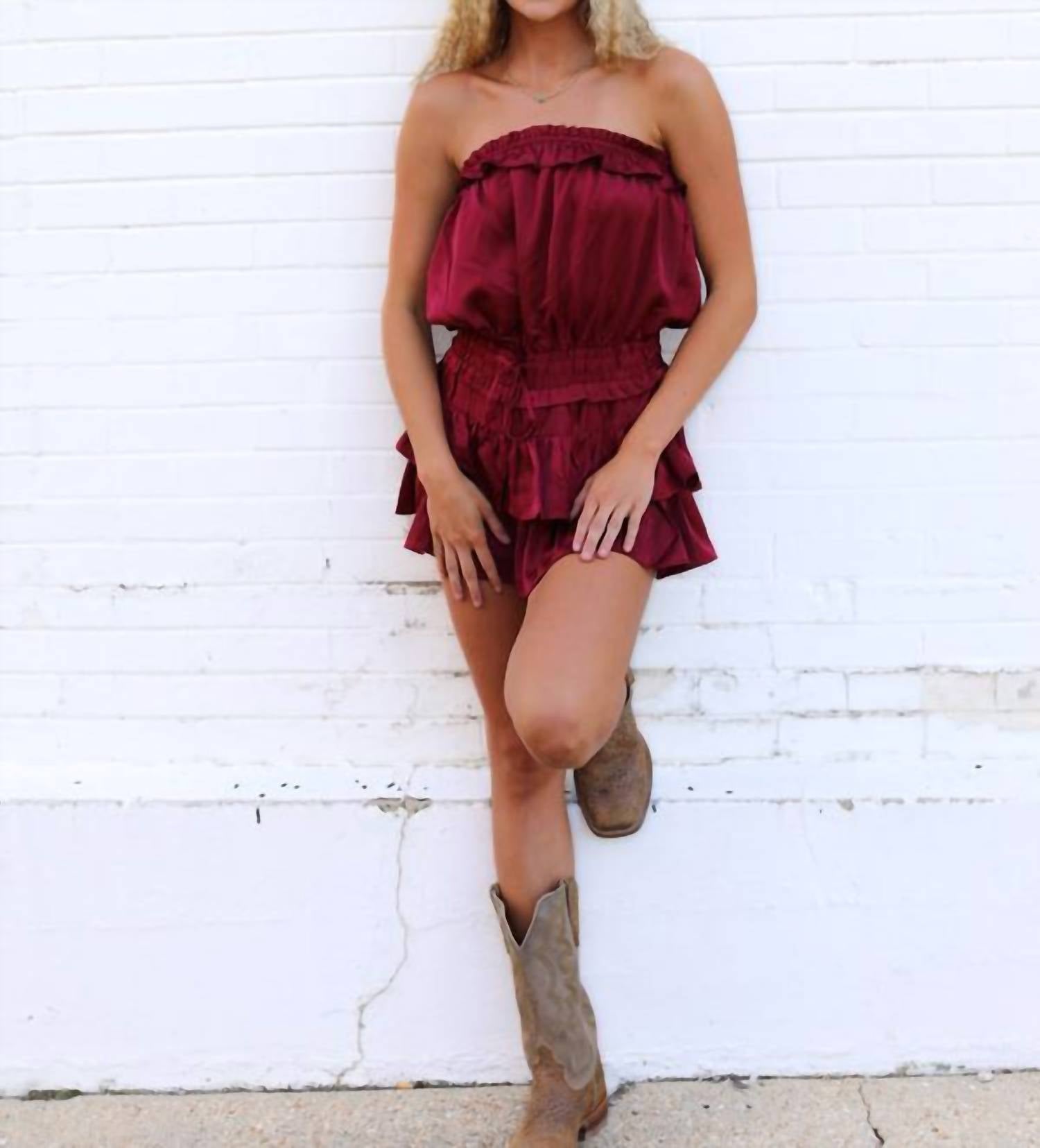 Day + Moon - Feels Like A Win Romper