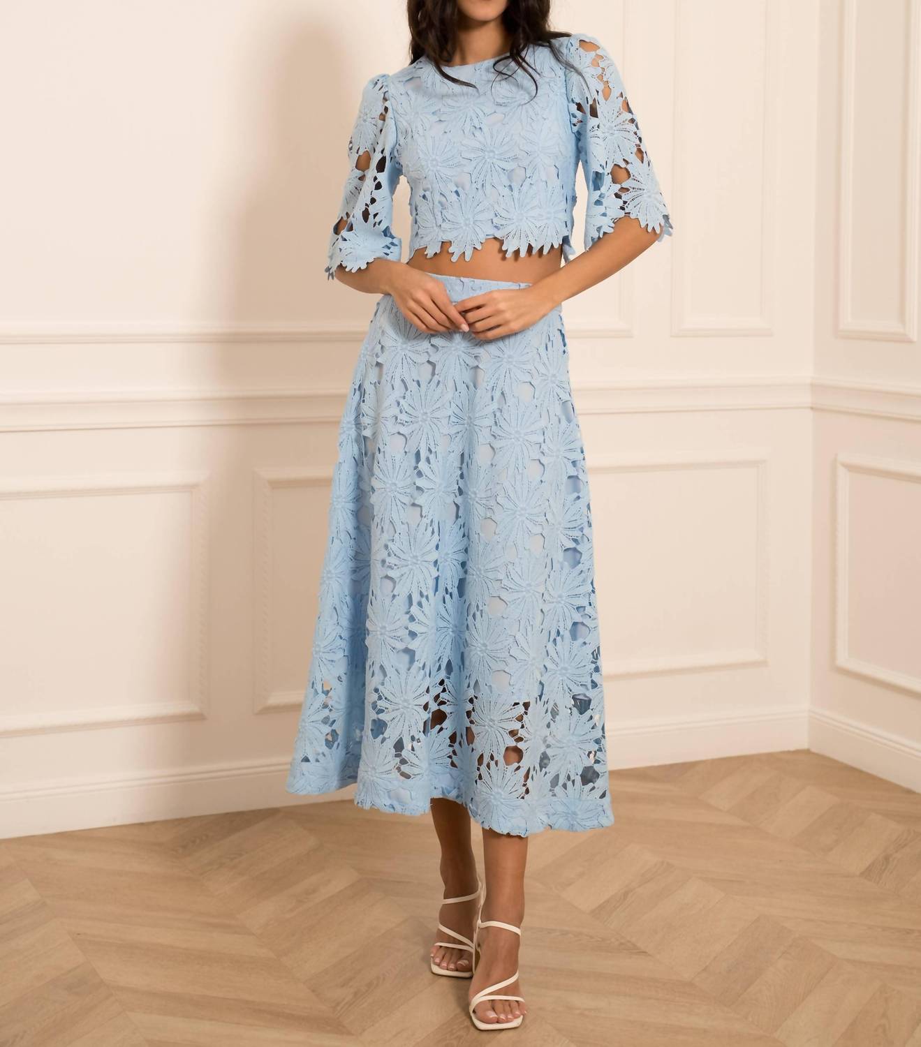 Choklate Paris - Chloé Guipure Lace Blouse