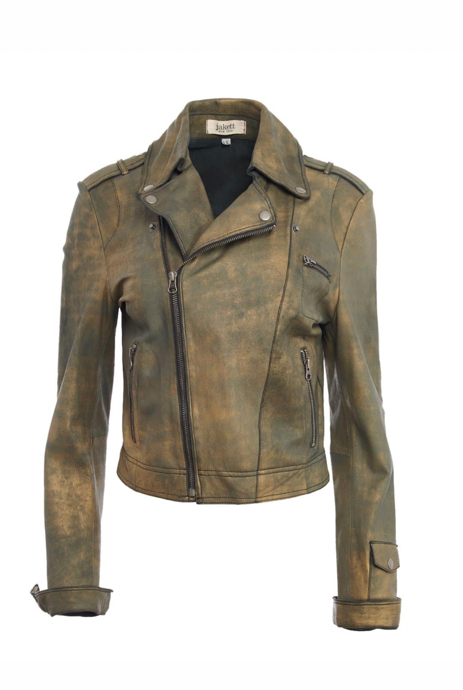 Jakett - Leather Moto Jacket