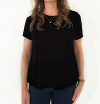 Bella Dahl - Button Back Crewneck Tee