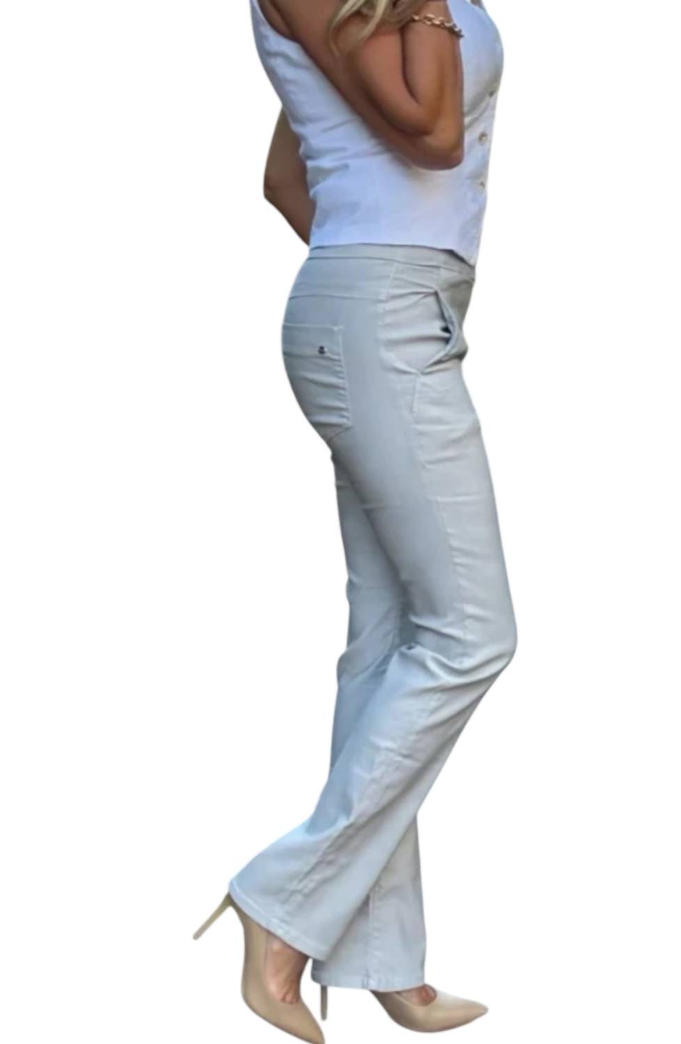 Bevy Flog - Loren Herringbone Pants