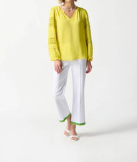 Joseph Ribkoff - Georgette Puff Sleeve Top