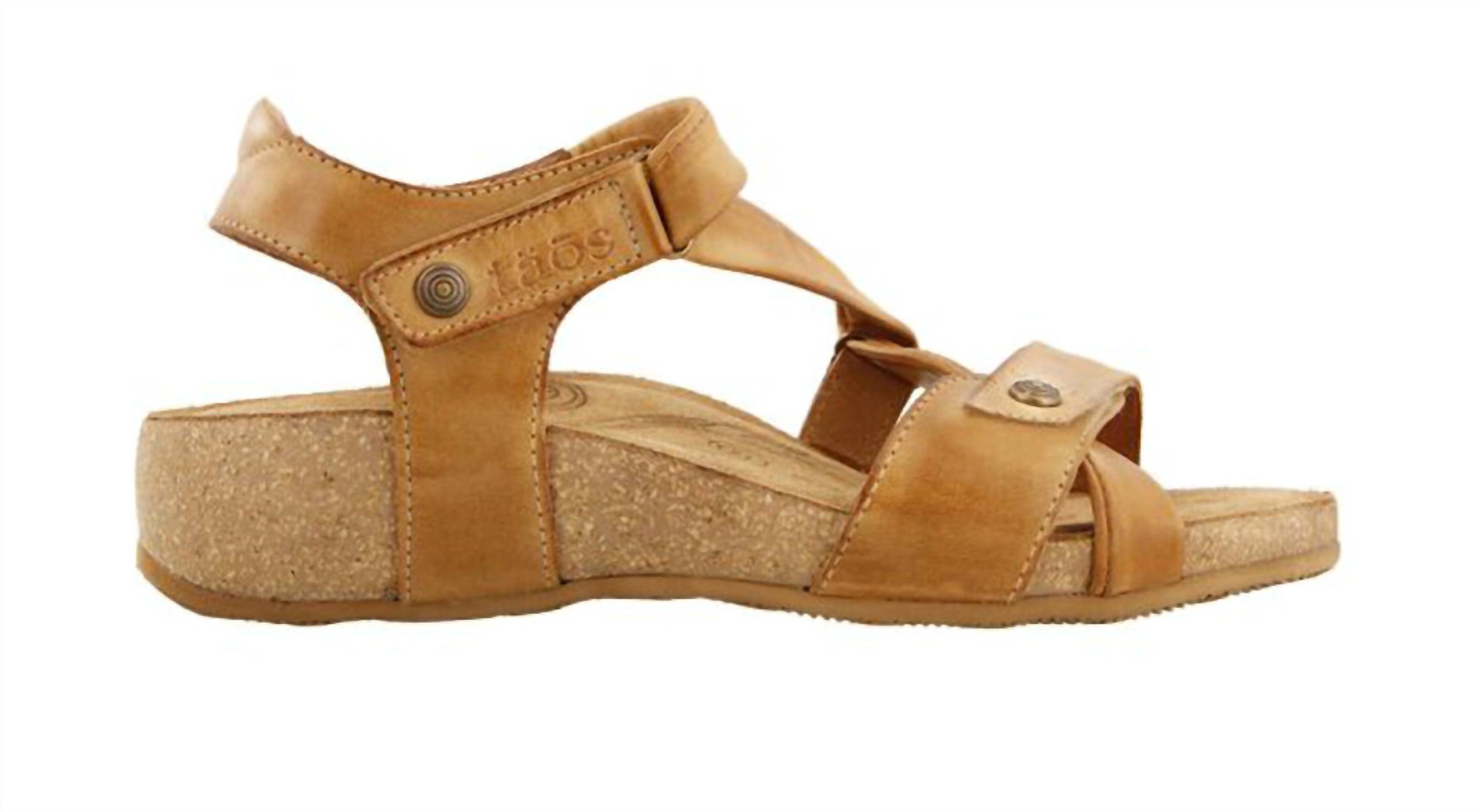 taos Women's Universe Sandals in camel - women's sandal - detail view