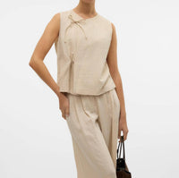 Vero Moda - Fea Tie-front Top