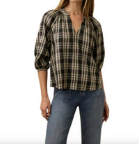 Faherty - Portia Plaid Blouse