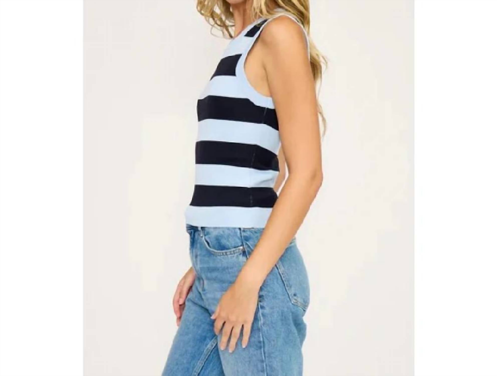 Lucy Paris - Curren Striped Top