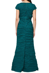 Alex Evenings - Women's Bodice Empire Waist A Line Dress