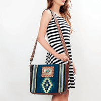 American Darling - Women's Messenger Saddle Blanket Fabric Bag