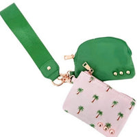 Pretty Simple - Women's Dual Nylon Pouch Wristlet