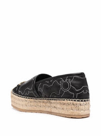 Salvatore Ferragamo - Women's Gancini Logo-embroidered Espadrilles