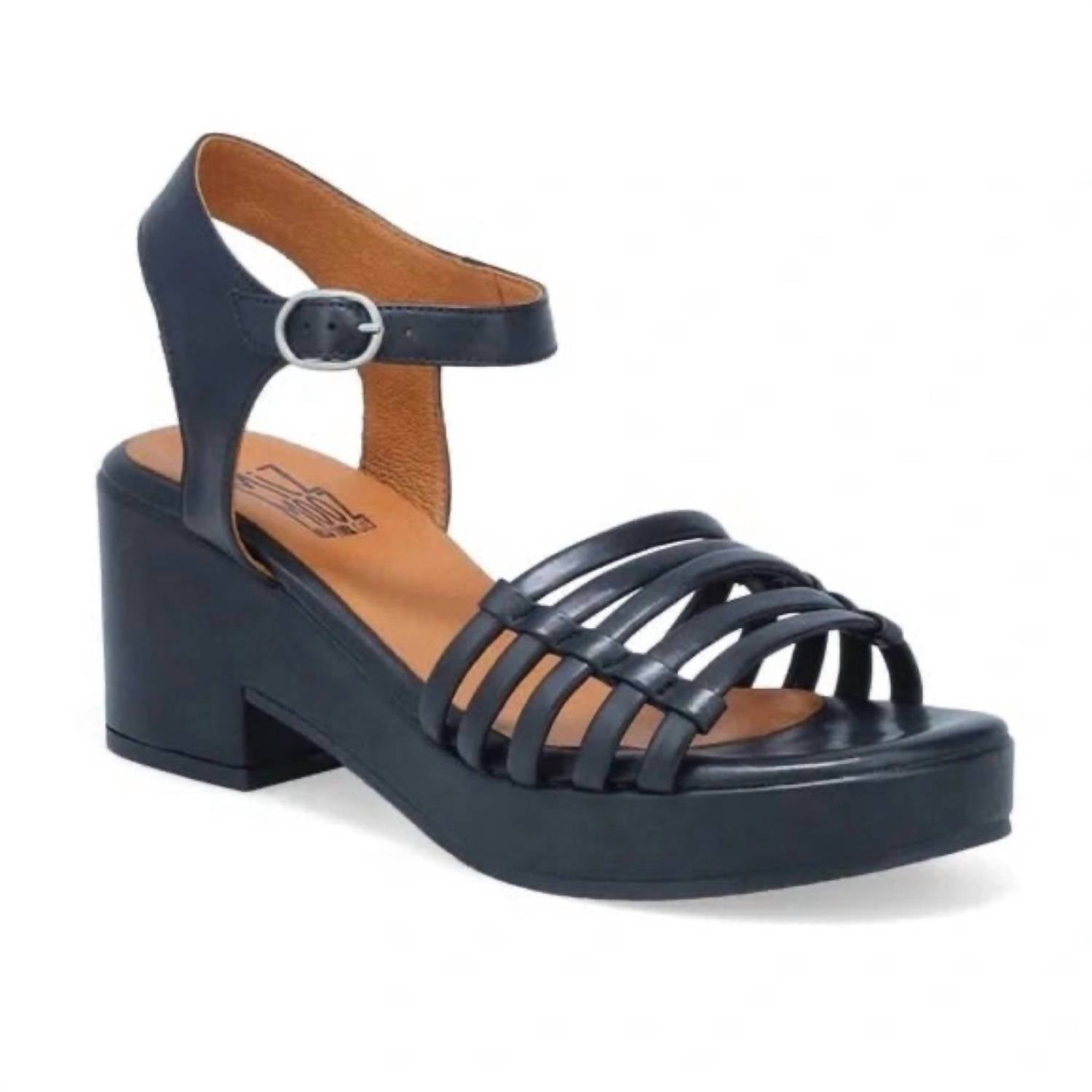 Miz Mooz - Women's Leather Heeled Sandals