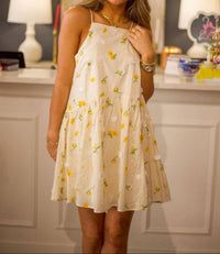 By Together Daisy Summer Dress in cream multi - women's dress - view 4